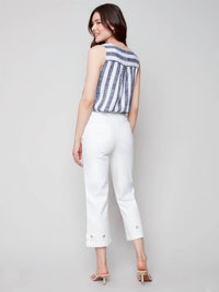 Charlie B - Mid Rise Relaxed Denim Pant