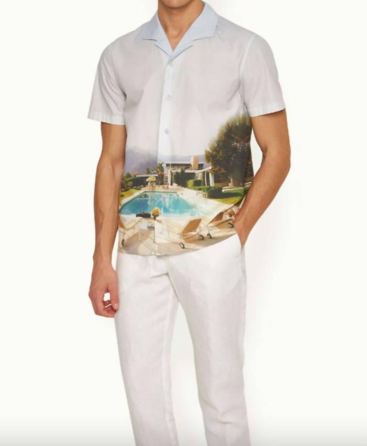 Orlebar Brown - Hibbert Photographic Cotton Shirt
