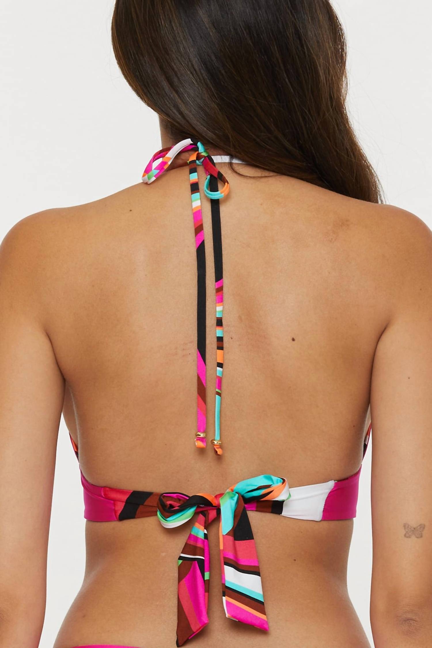 Trina Turk - Reversible Halter Bikini Top