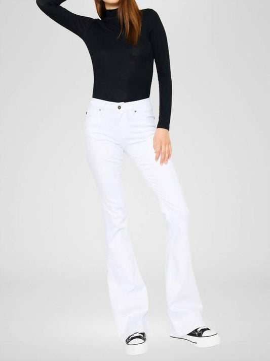 Kancan - Alaska Mid Rise Flare Jeans - Petite