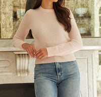 Alashan Cashmere - Chloe Shrunken Crew Neck Sweater