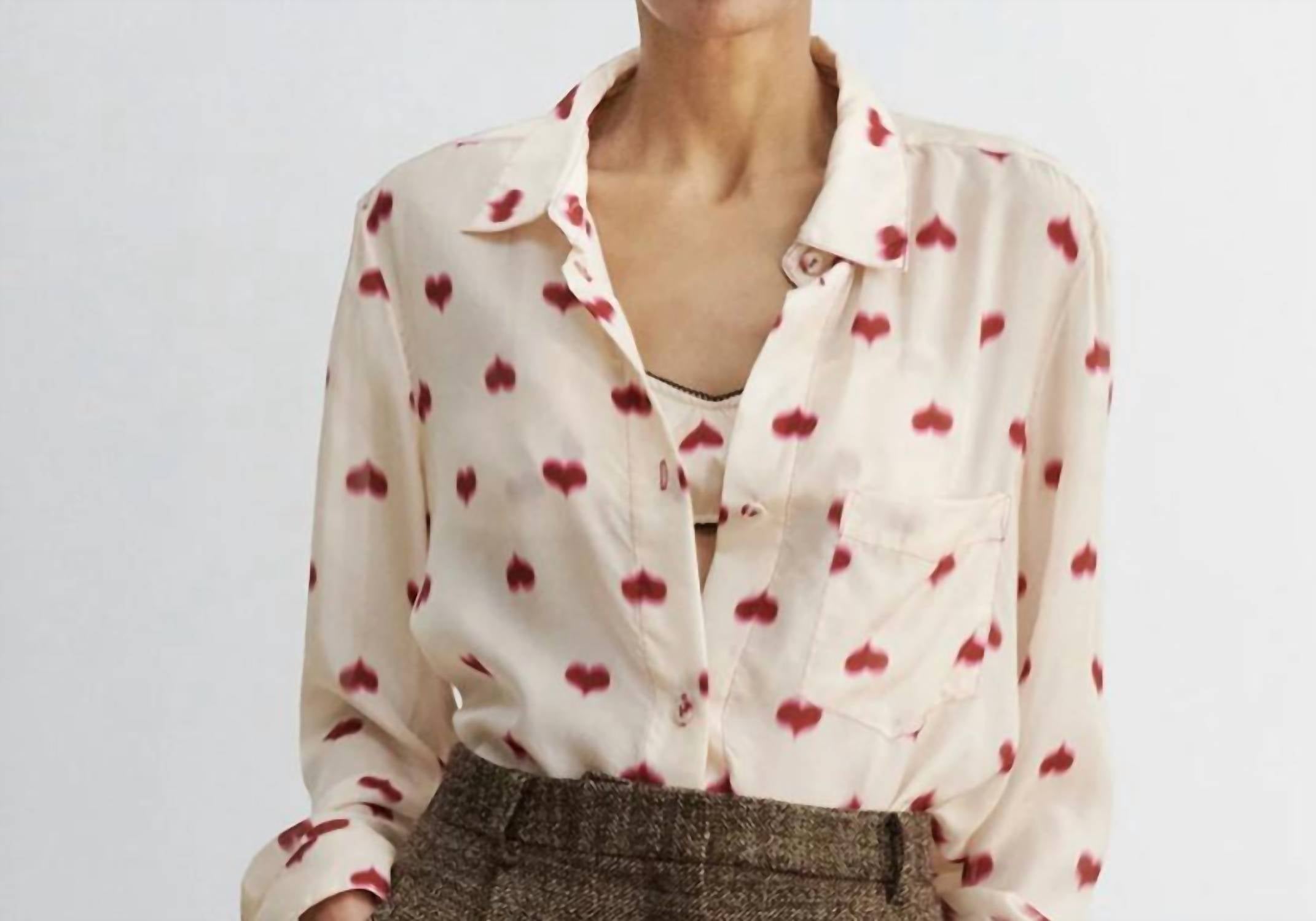 Rachel Comey - Lilo Long Sleeve Silk Top