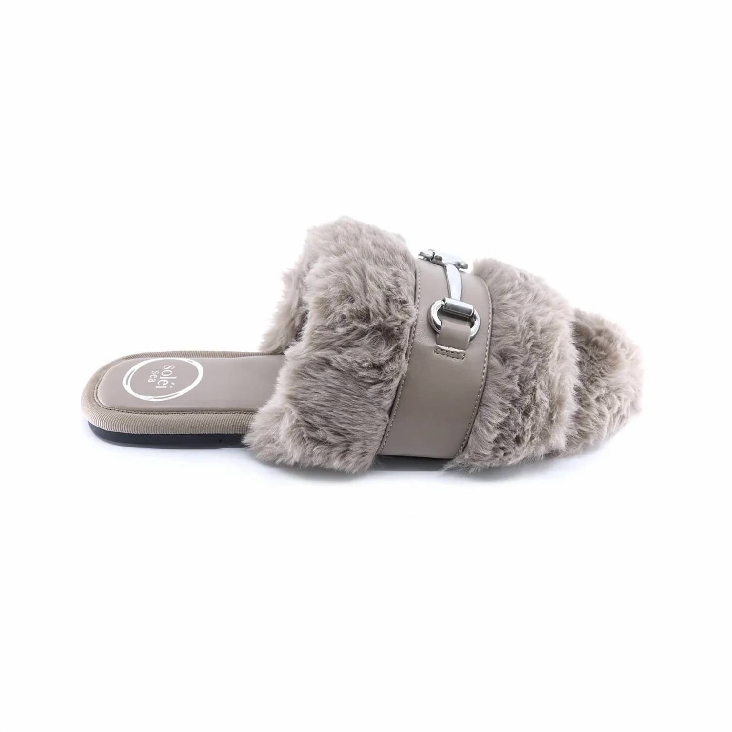 Solei Sea - Women's Hanni Horsebit Buckle Slide