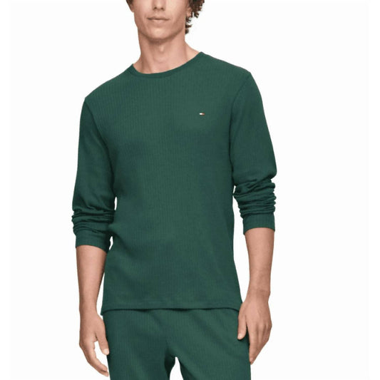 Tommy Hilfiger - Waffle-knit Long-sleeve Shirt