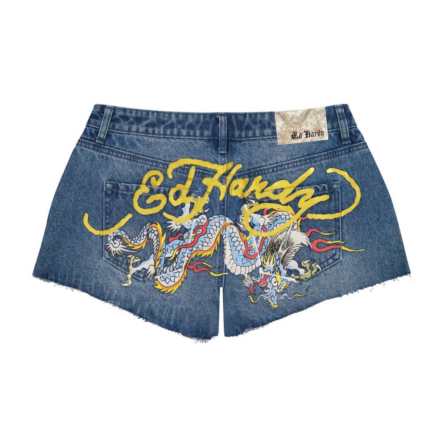 Ed Hardy - Dragon Denim Short