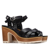 Xti Women's Ankle Strap Sandals in black - women's sandal - view 4