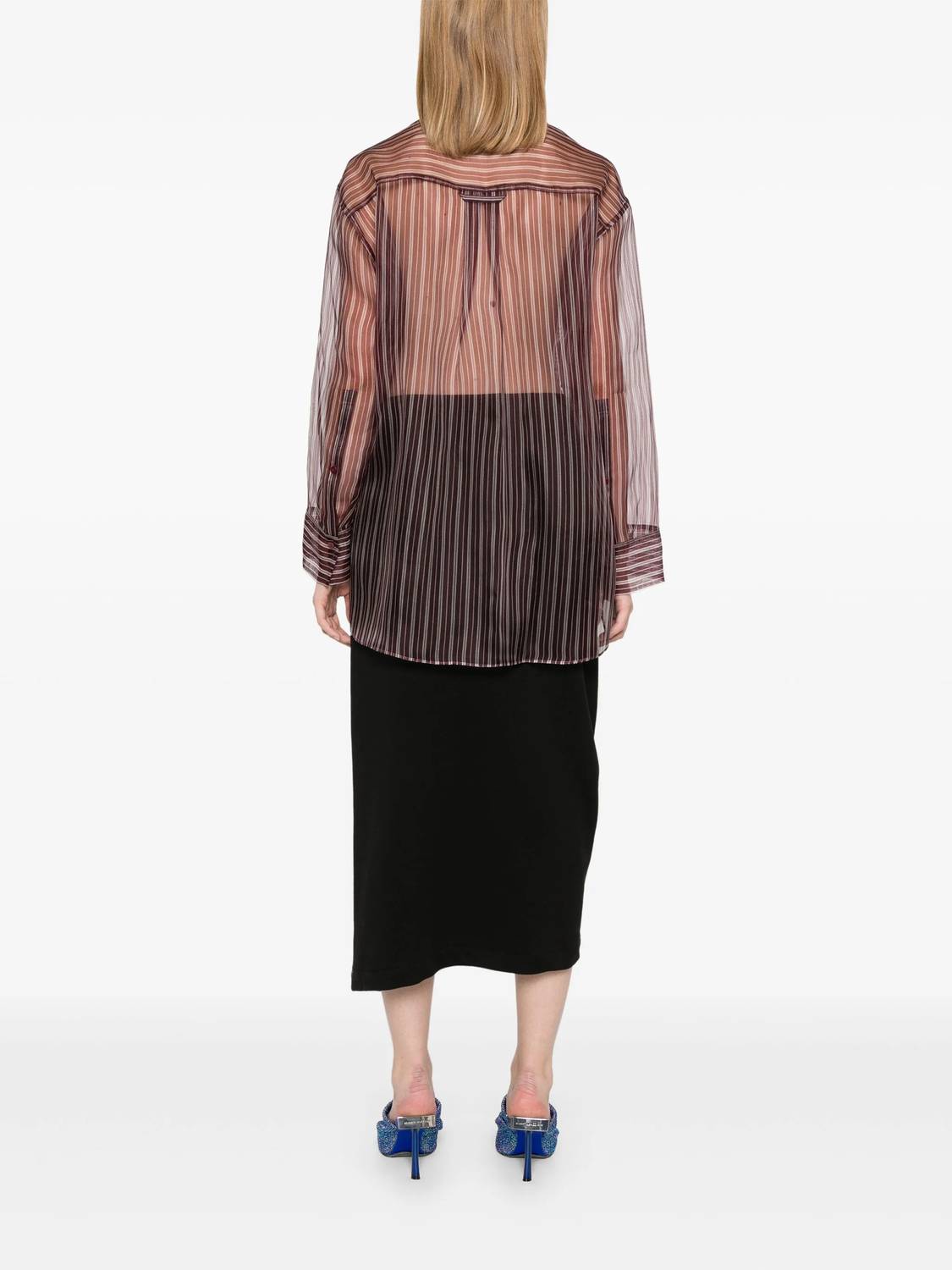 Dorothee Schumacher - Transparent Stripe Blouse