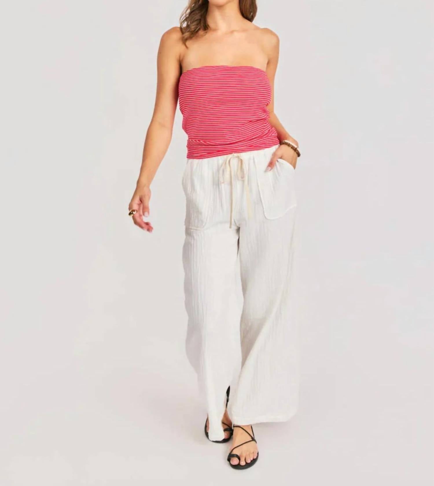 Sadie & Sage - Jukebox Knit Tube Top