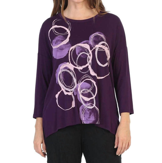 Jess & Jane - Echoes Modal Tunic Top