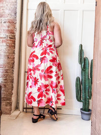 Tribal - Sleeveless Maxi Dress With Lining