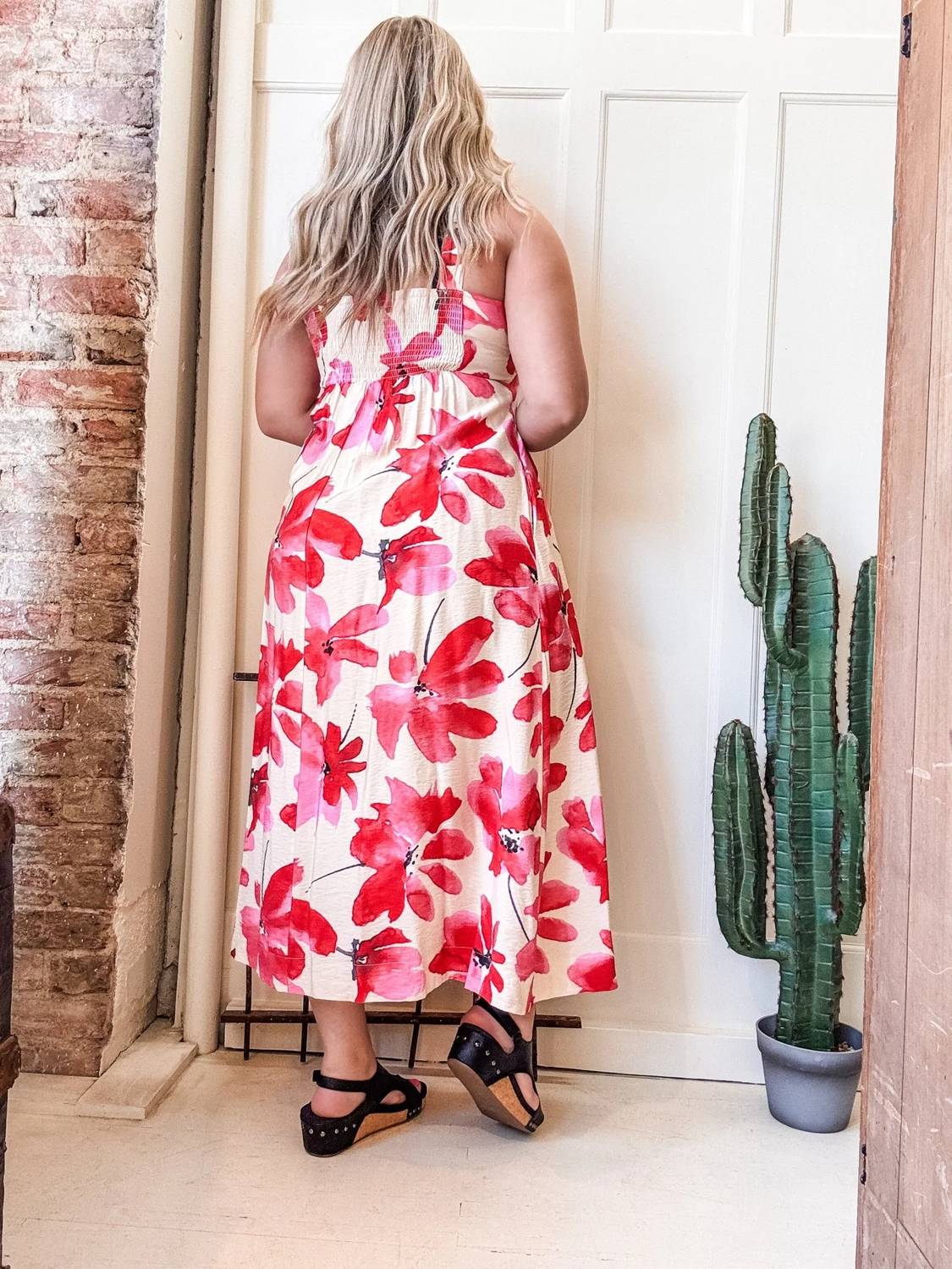 Tribal - Sleeveless Maxi Dress With Lining
