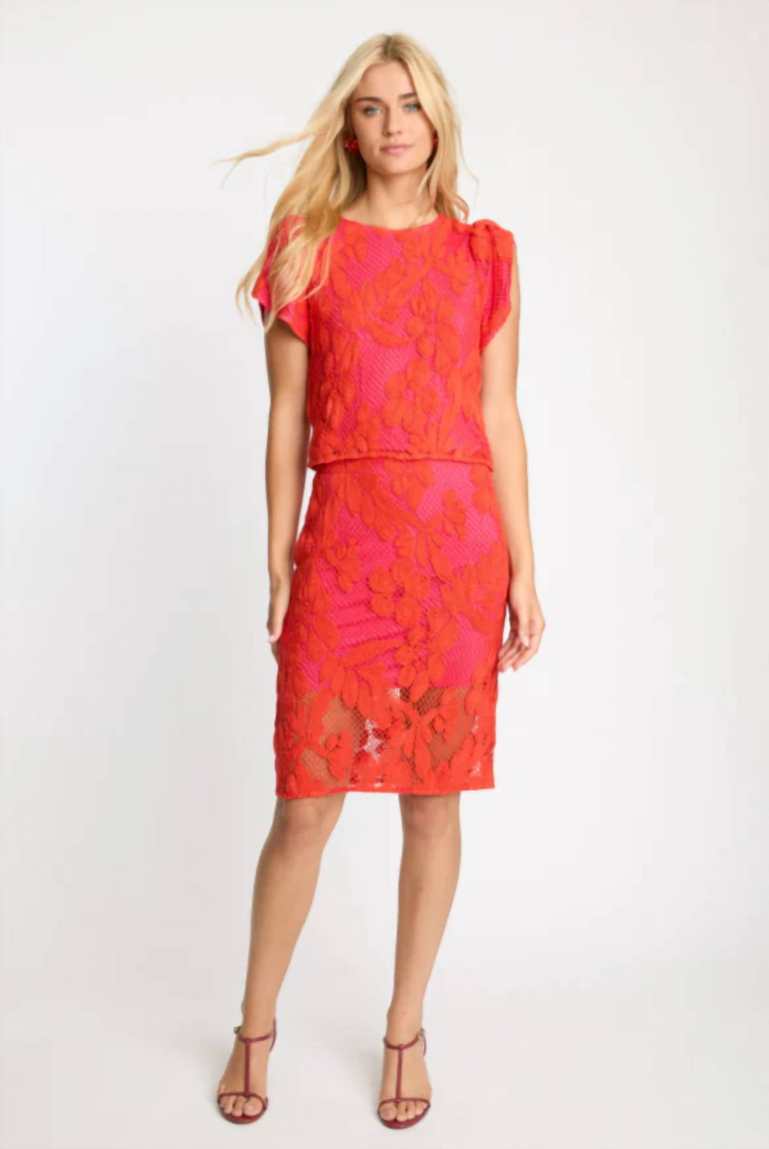Caballero - Judy Cap Sleeve Top