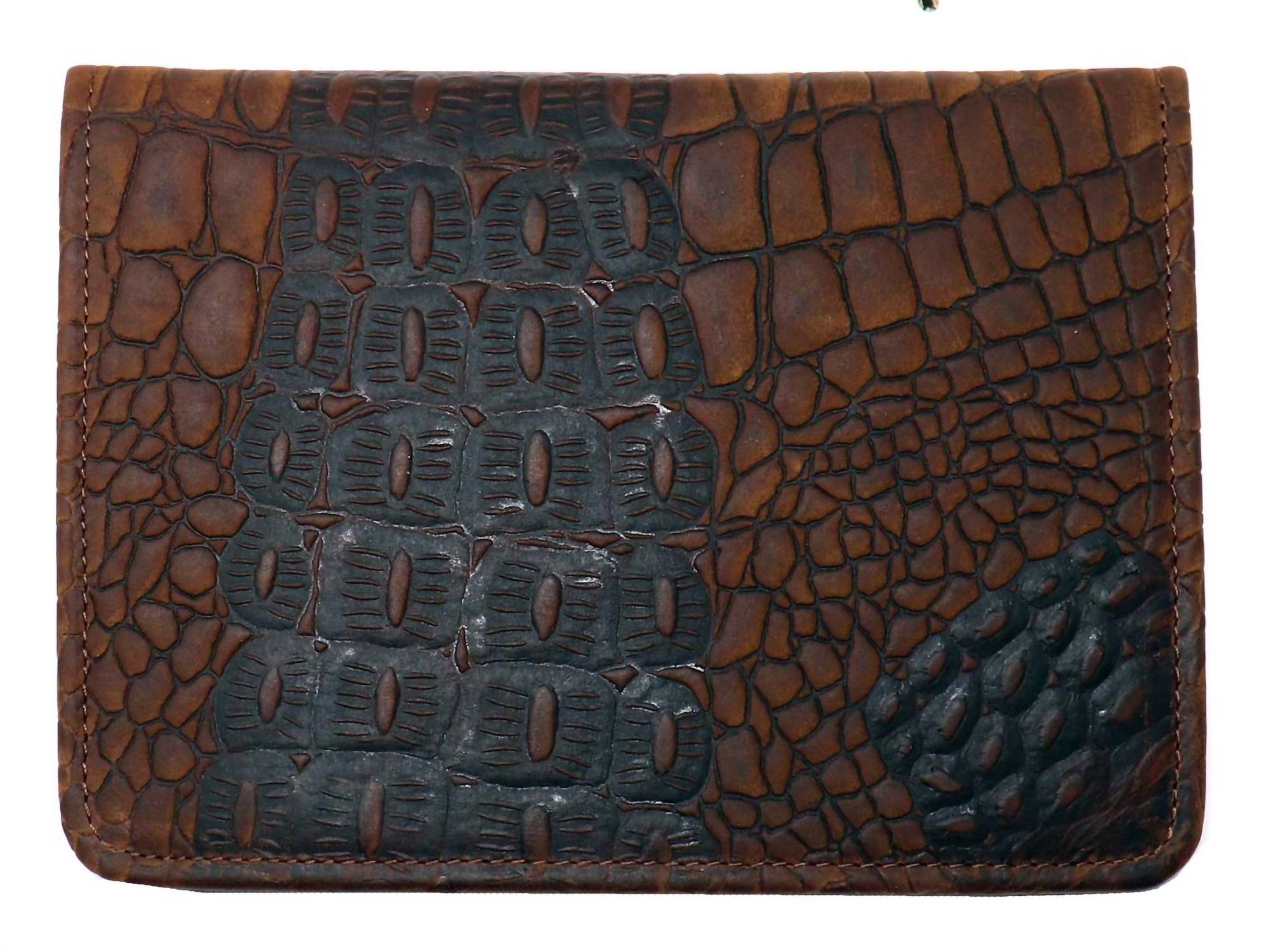 Sts Ranchwear - Men's Catalina Croc Magnetic Wallet