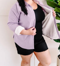 Andree By Unit - Light Fleece Lined Shacket