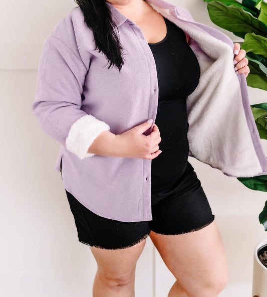 Andree By Unit - Light Fleece Lined Shacket