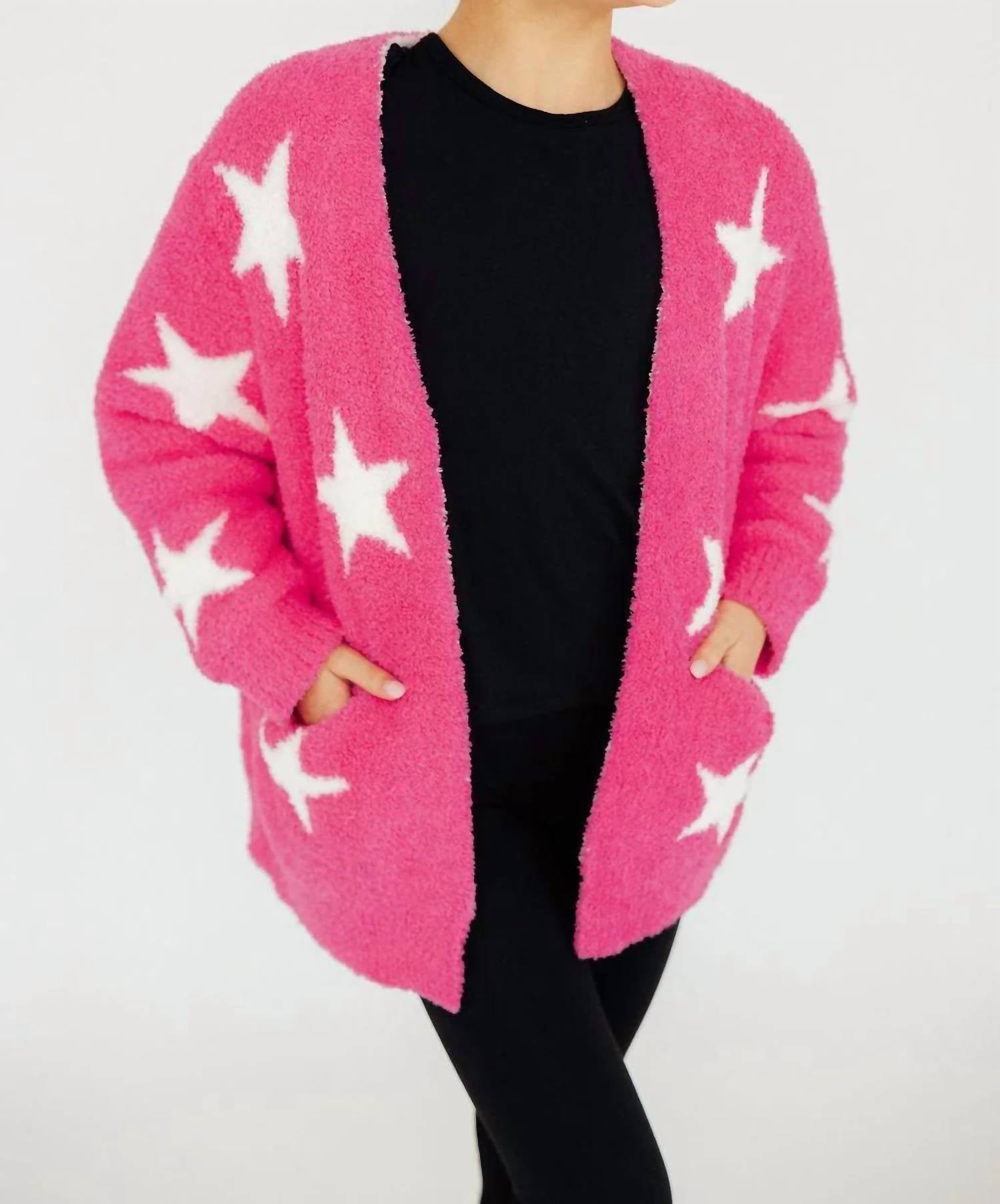 Mila & Rose - Star Cozy Cardigan