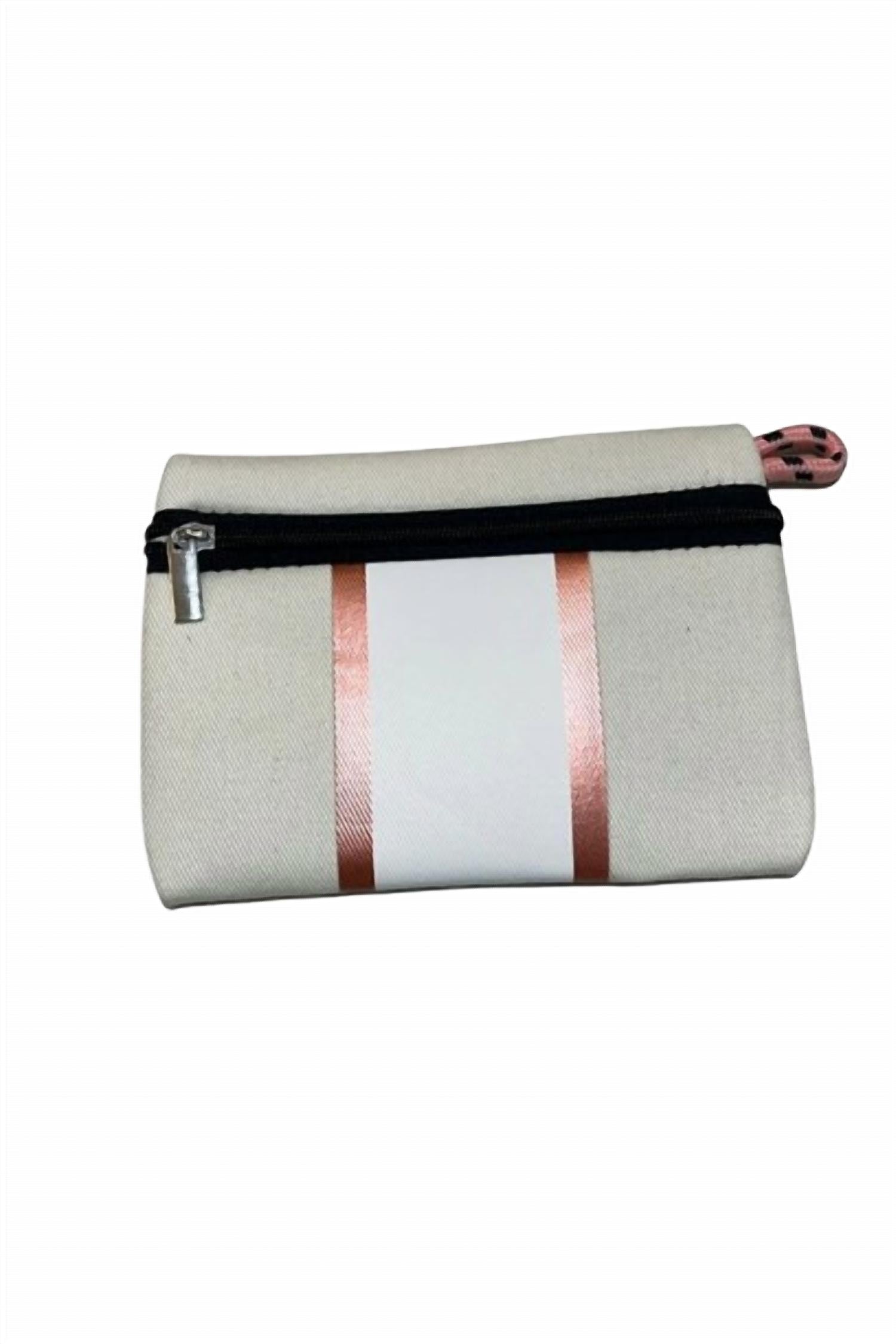 Laken Paige - Women's Ava Rose Gold Accents Tote Bag