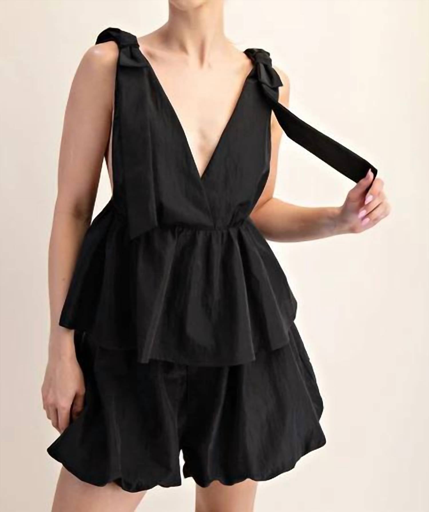 Glam - Volume And Virtue Short Set