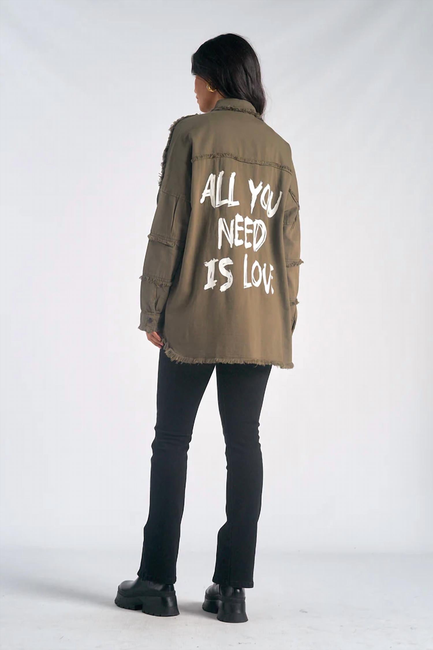 Elan - All You Need Is Love Jacket