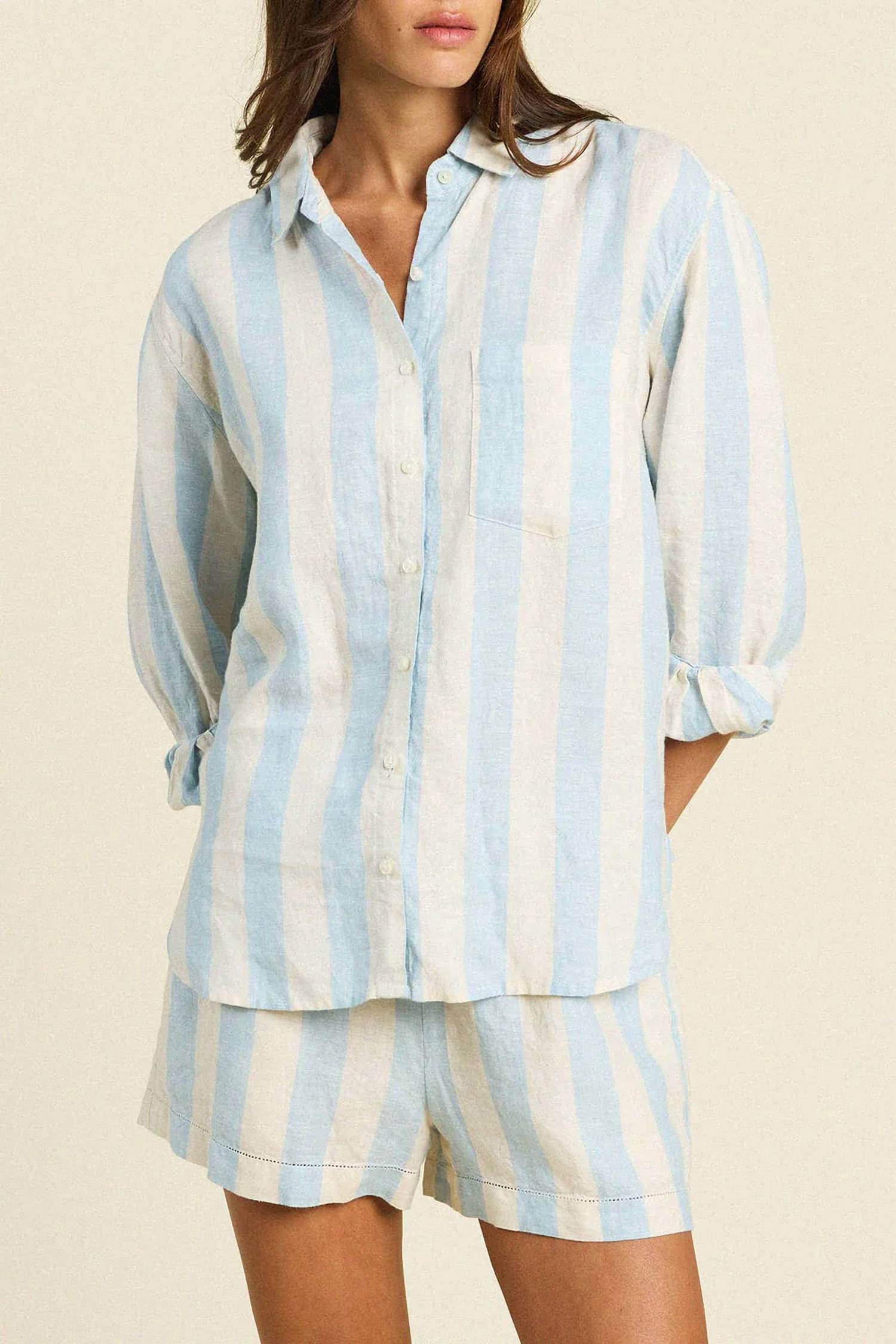 Trovata - Blake Stripe Oversized Shirt