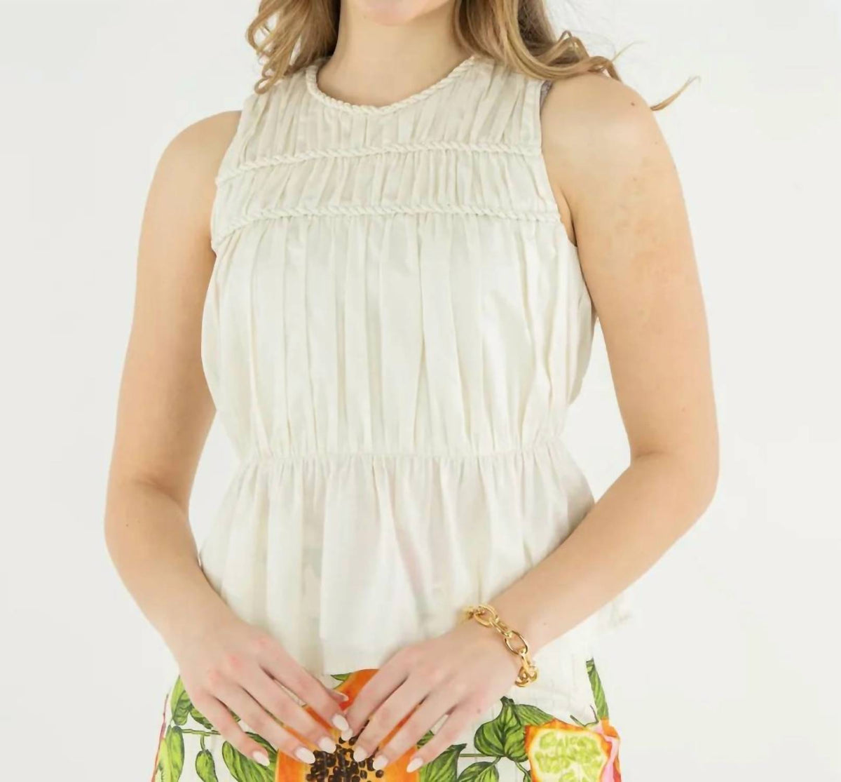 Emily Mccarthy - Olivia Luna Sleeveless Top