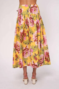 Love The Label - Print Taylor Wrap Skirt