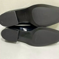 Massimo Dutti Men's Square Toe Patent Leather Loafers in black - men's loafer - view 8