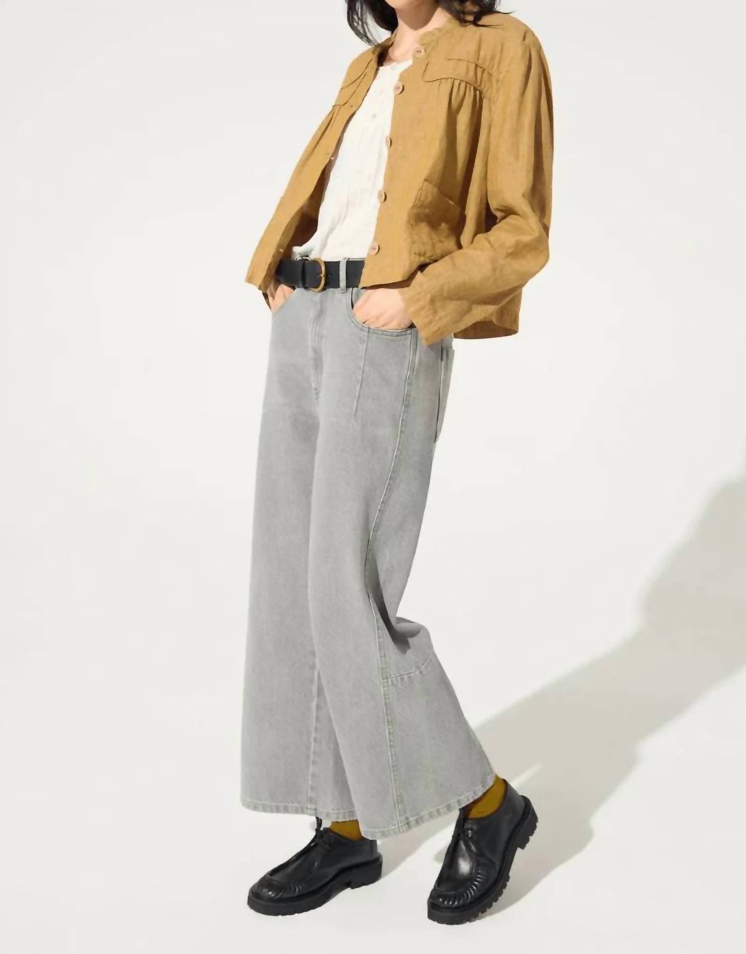Cotelac - Wide-Leg Cotton Jeans
