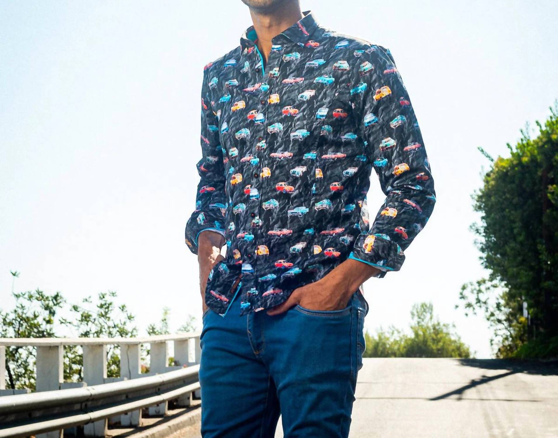Eight X - Night Cruise Button Down Shirt