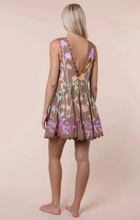 Juliet Dunn - V Back Mini Dress