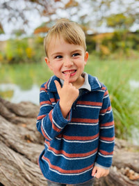 Me & Henry - Boys' Macchu Sherpa Zip Up Top