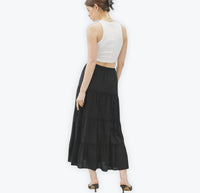 Be Cool - Dana Tiered Maxi Skirt
