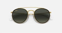 Ray Ban - Round Double Bridge Non Polarized Sunglasses Rb3647n 923871