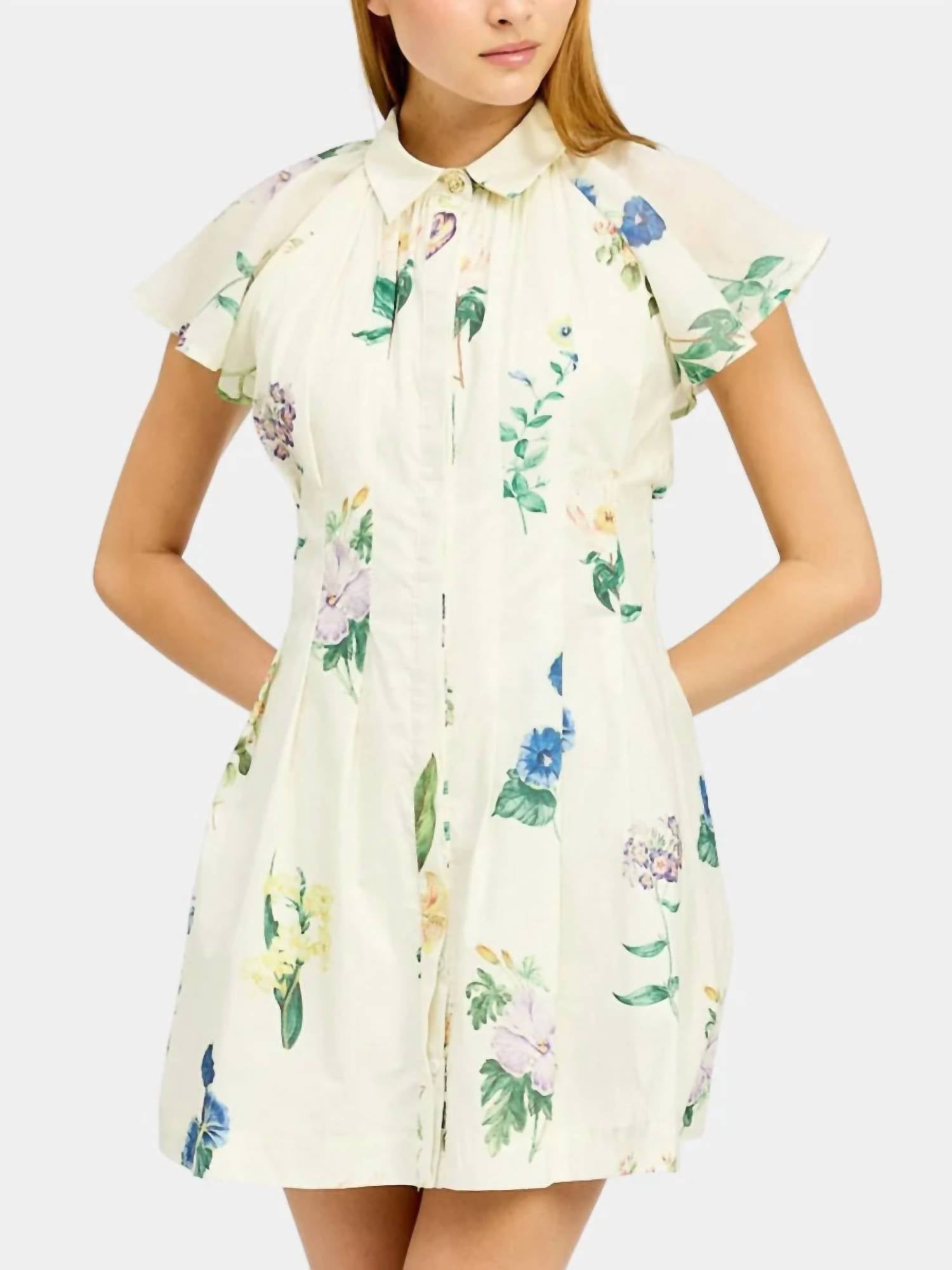 En Saison - Ashley Mini Shirt Dress
