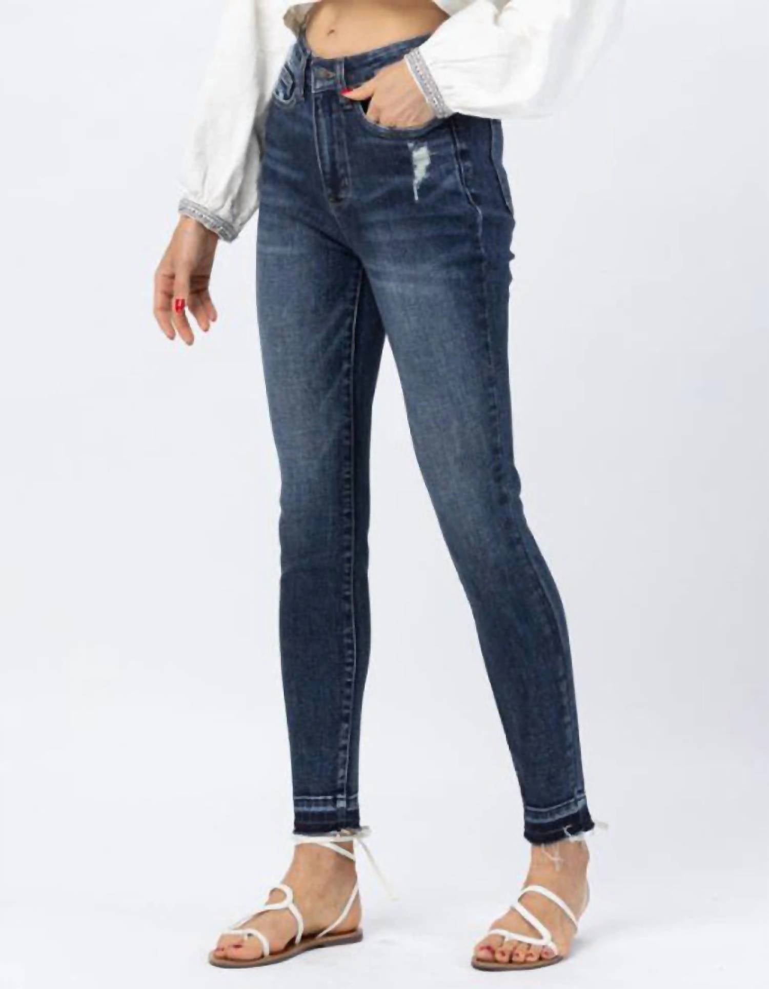Judy Blue - Auburn High Rise Tummy Control Skinny Jeans