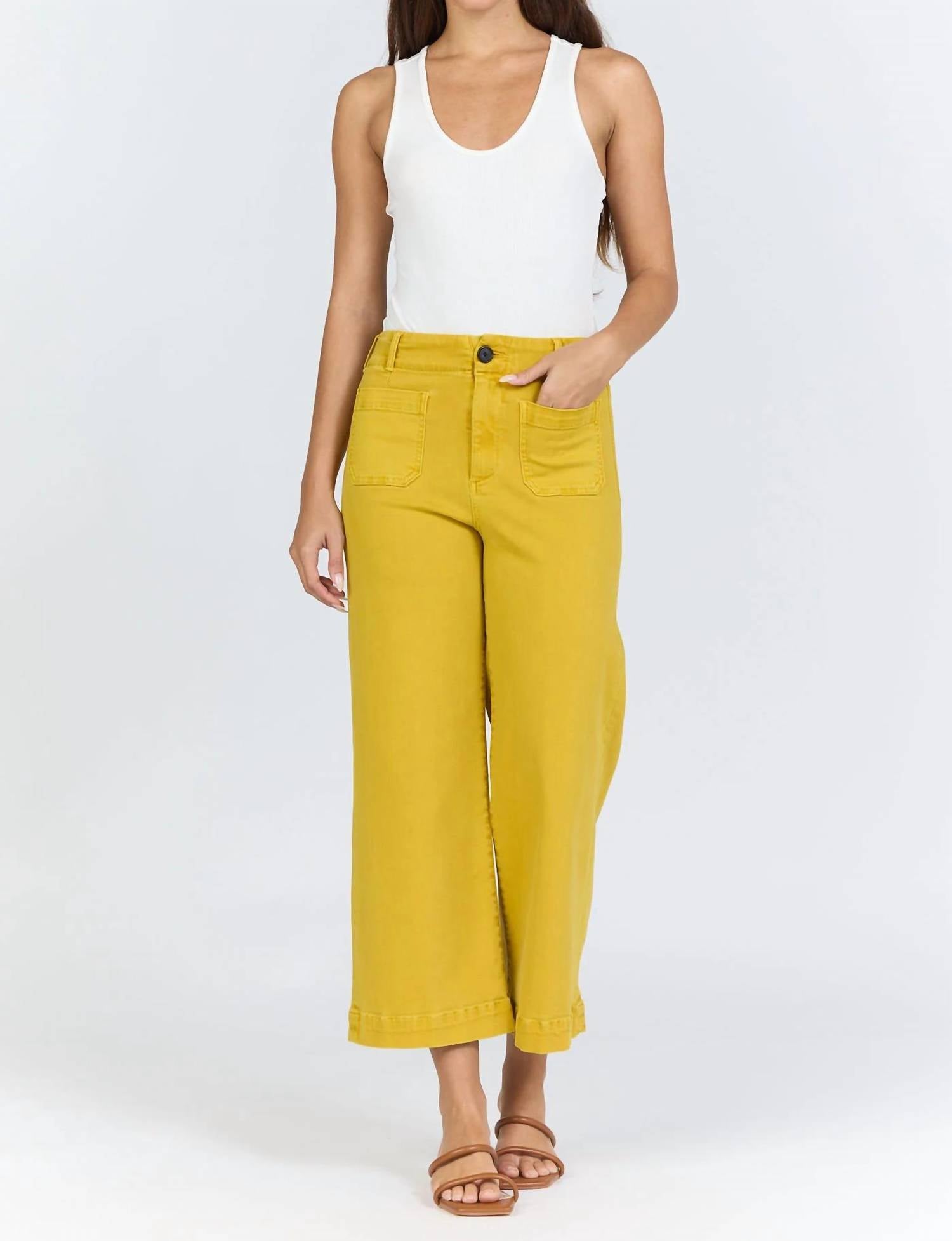 Dear John Denim - Audrey Cropped Hem Jeans