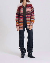 Maria Cher Mulholland Betty Cardigan in multicolor - women's cardigan