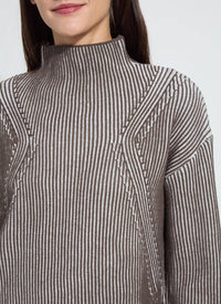 Lysse - Hyacinth Cozy Rib Scallop Edge Pullover