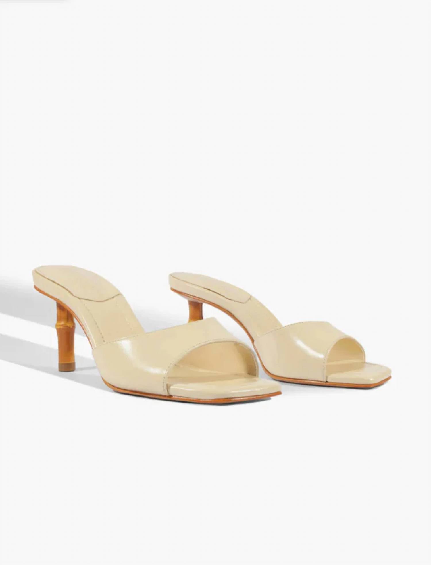 Schutz - Women's Leena Bamboo Heeled Sandal