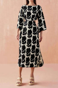 Omika - Peyton Cutout Detail Midi Dress