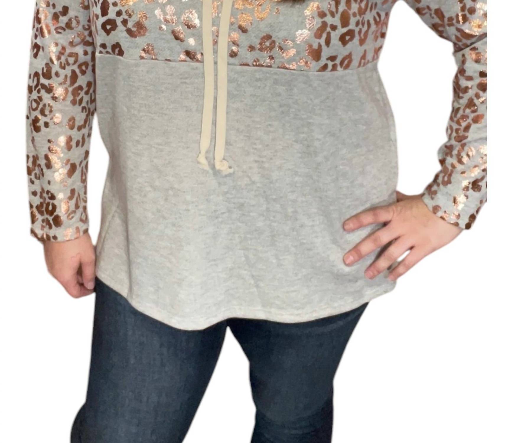 Honeyme - Cheetah Hoodie