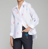 Vilagallo - Vilagallo Button Down Printed Blouse