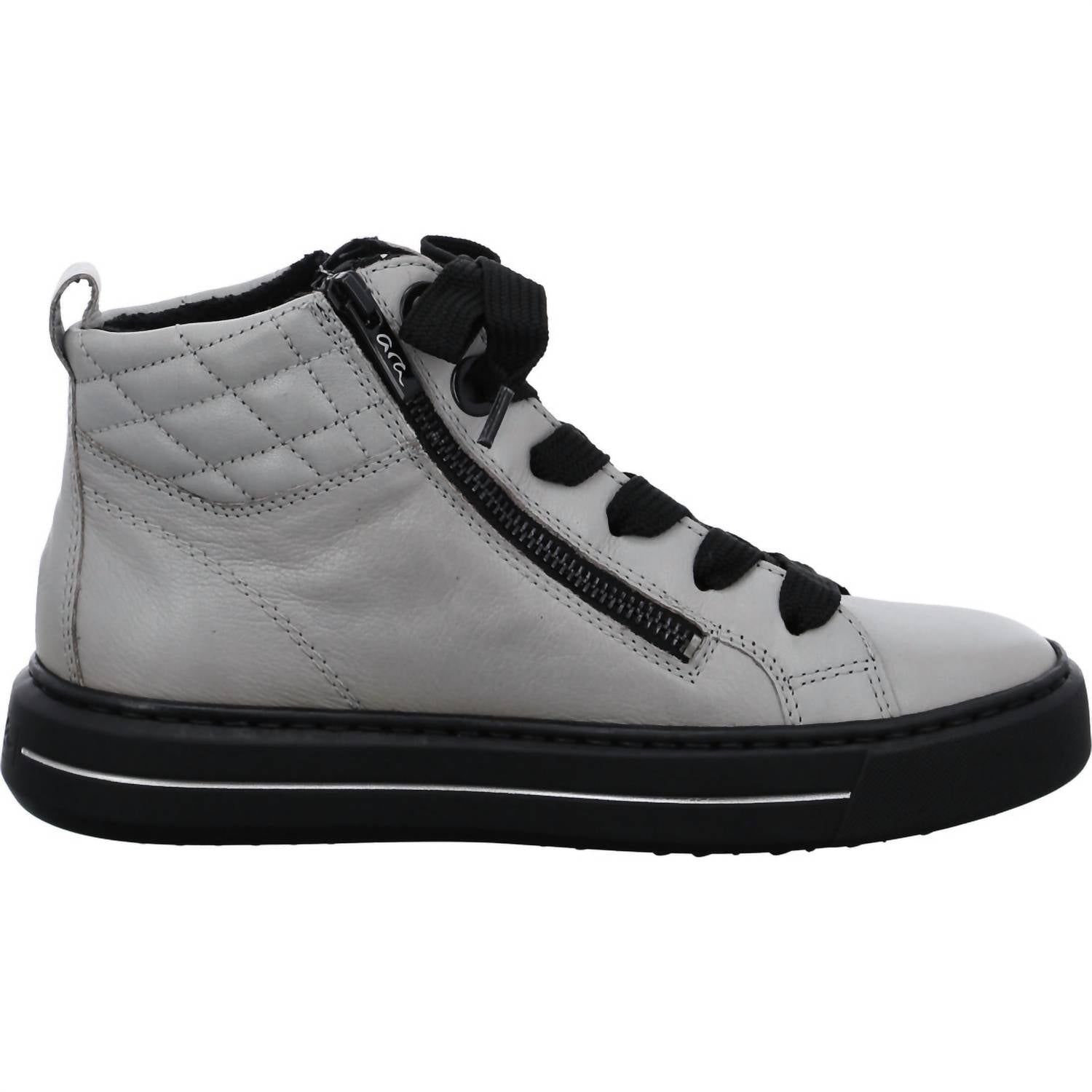 Ara Women's Callan Sneaker Boot in oyster - women's sneaker - detail view