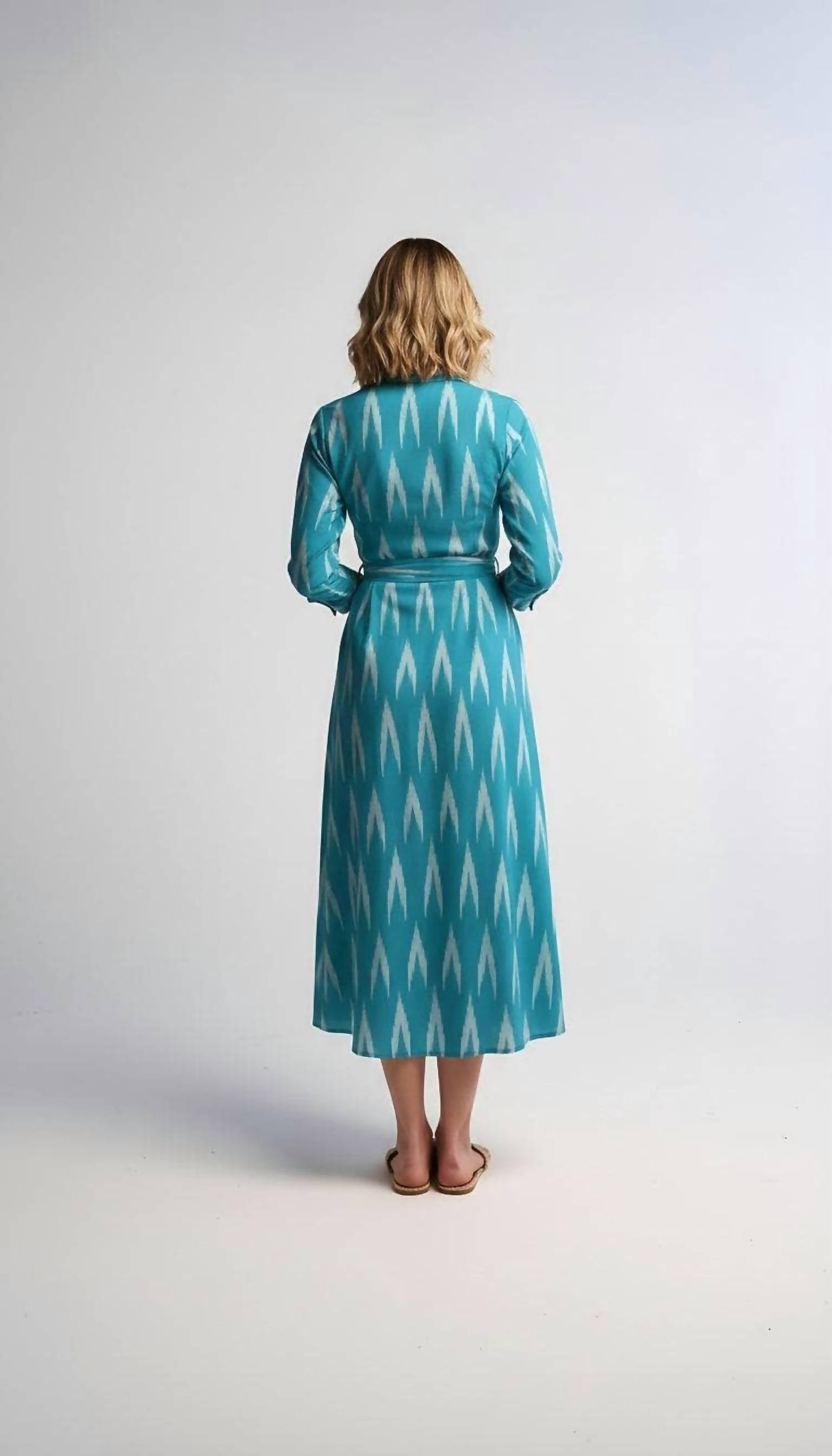 Guadalupe Design - Luciana Ikat Midi Dress