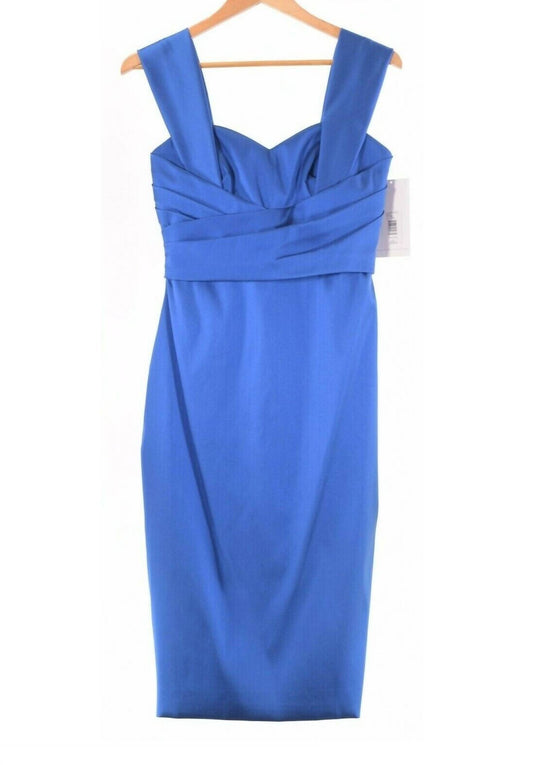 SHORT SLEEVE SWEETHEART STRETCH MIKADO COCKTAIL DRESS