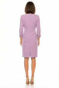 Nicole Miller - Peplum-style Suit Dress
