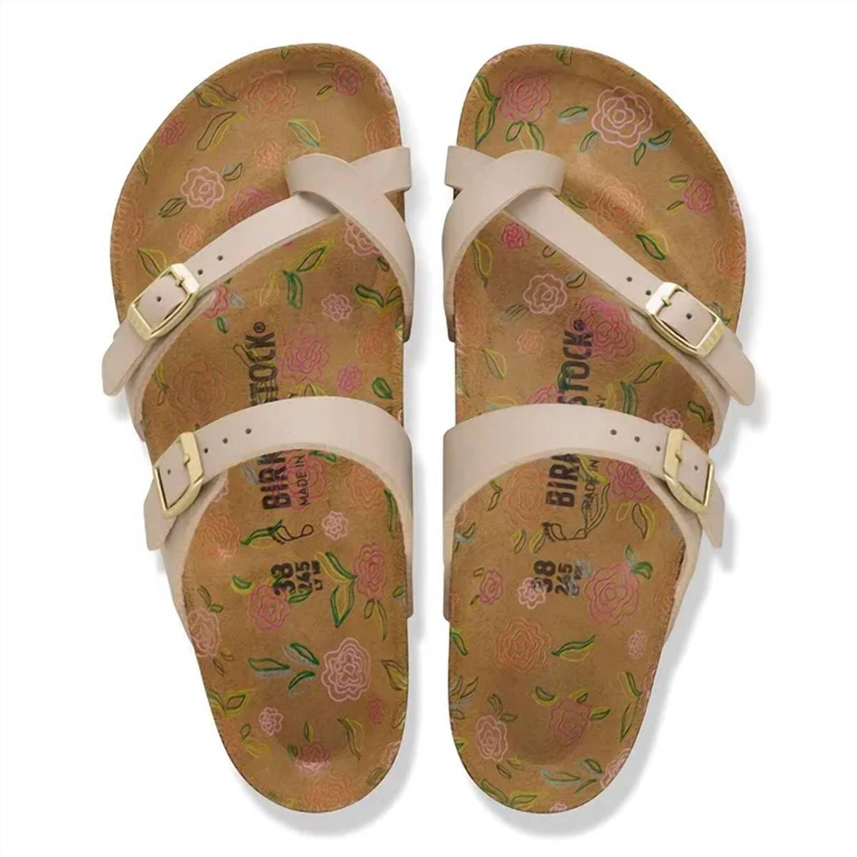 Birkenstock - Women's Mayari Floral Thong Sandal