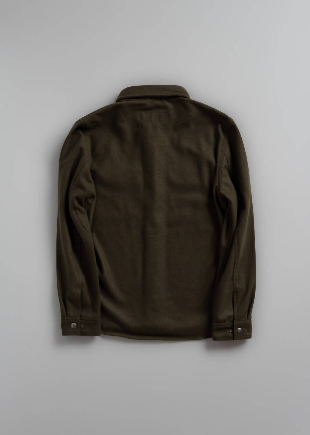 Iron & Resin Men's Reef Shirt in green - men's long sleeve top - alternate view