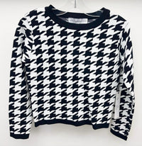 Central Park West - Tween's Everly Houndstooth Top
