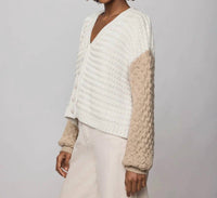 Splendid - Maria Bobble Long Sleeve Cardigan